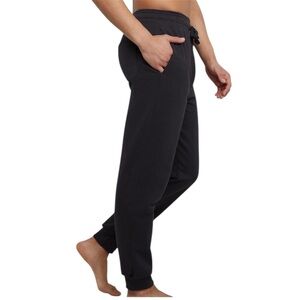 Men's Hanes Eco Smart Black Jogger Pants Size Large